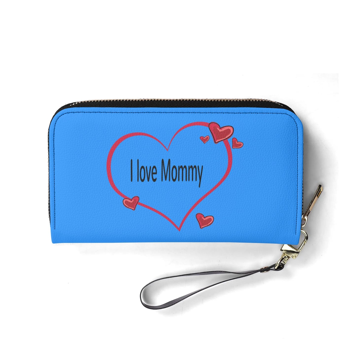 Cupid PU Leather Wallet with Strap