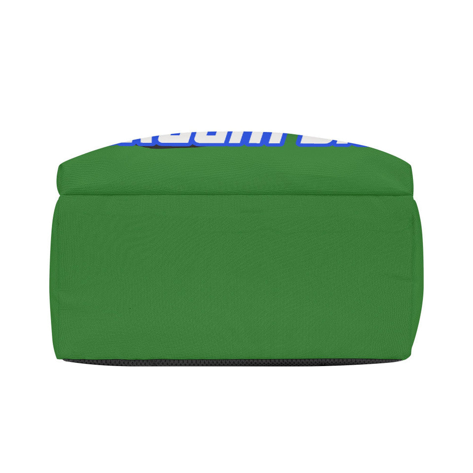 Dream Big Moon Boy Green Backpack
