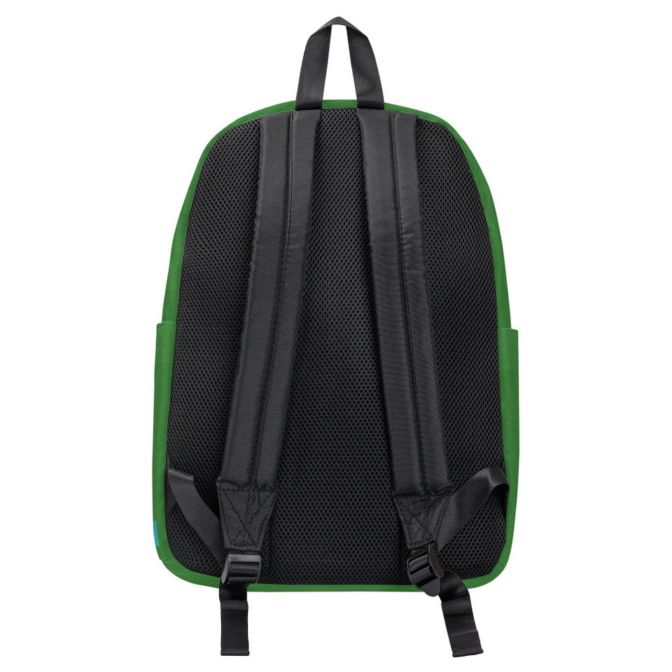 Dream Big Moon Boy Green Backpack