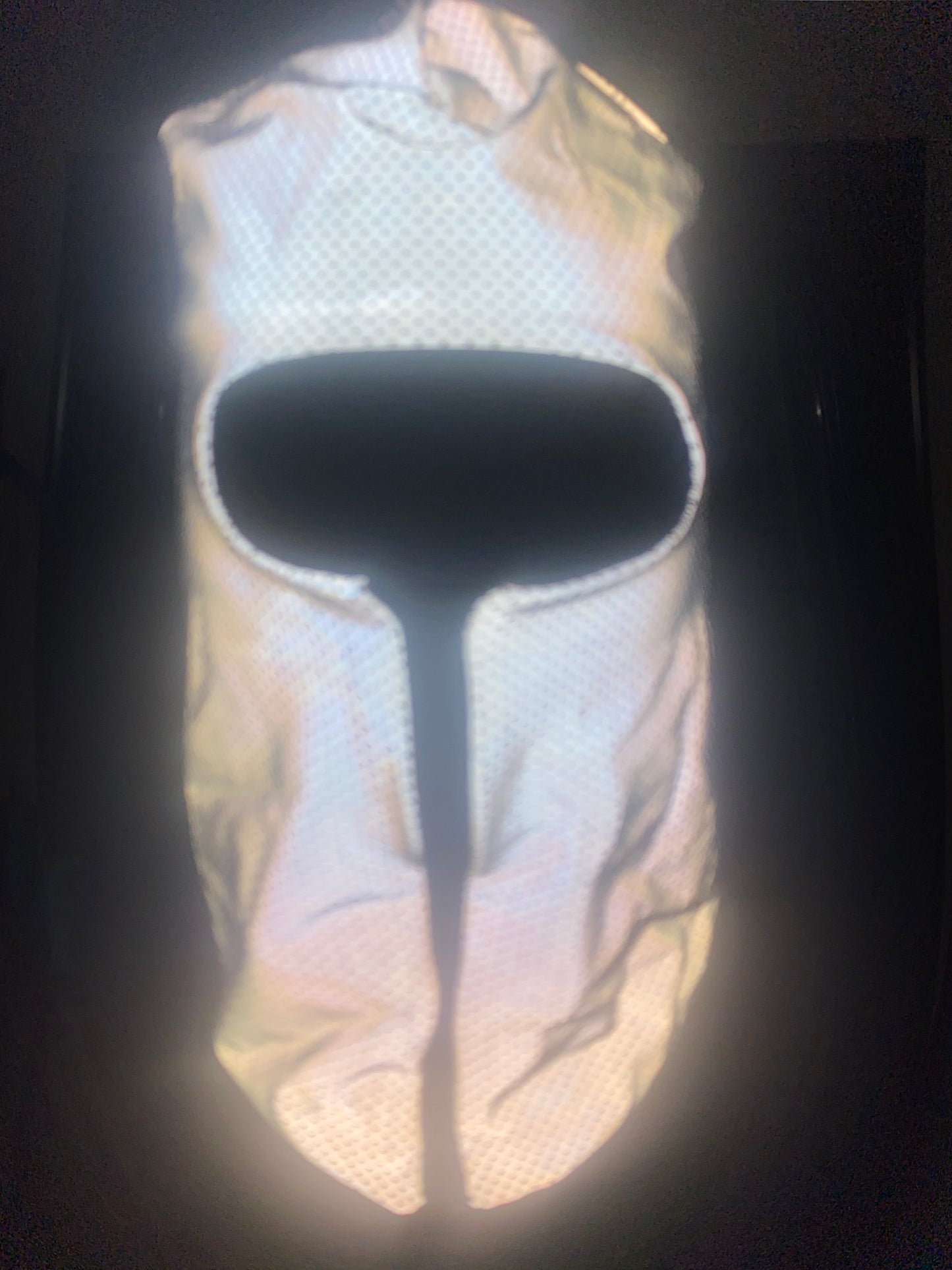 Reflective zip up Balaclava