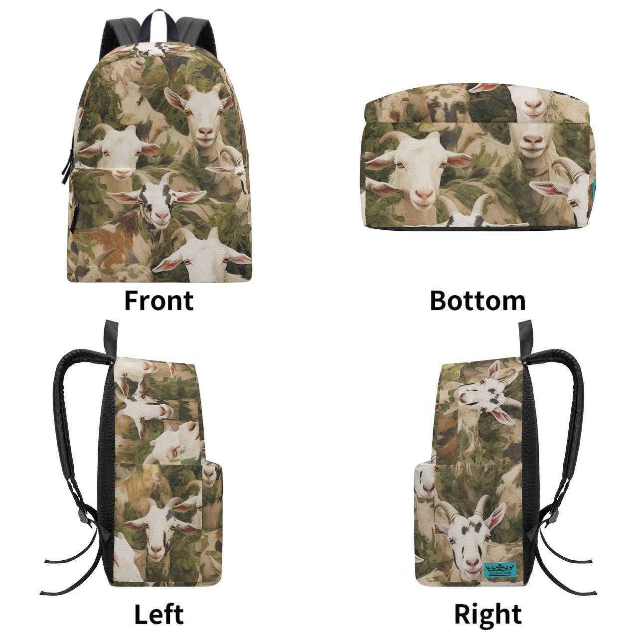 Khaki Camo Goat Backpack