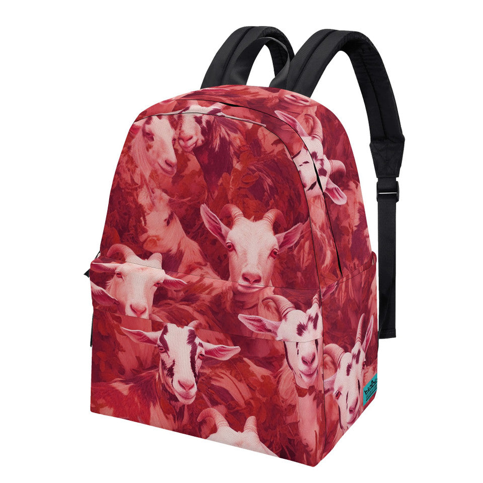 Red Camo Goat Backpack