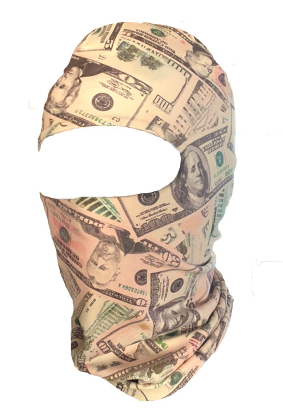 Young Money Balaclava, ski mask Money Print