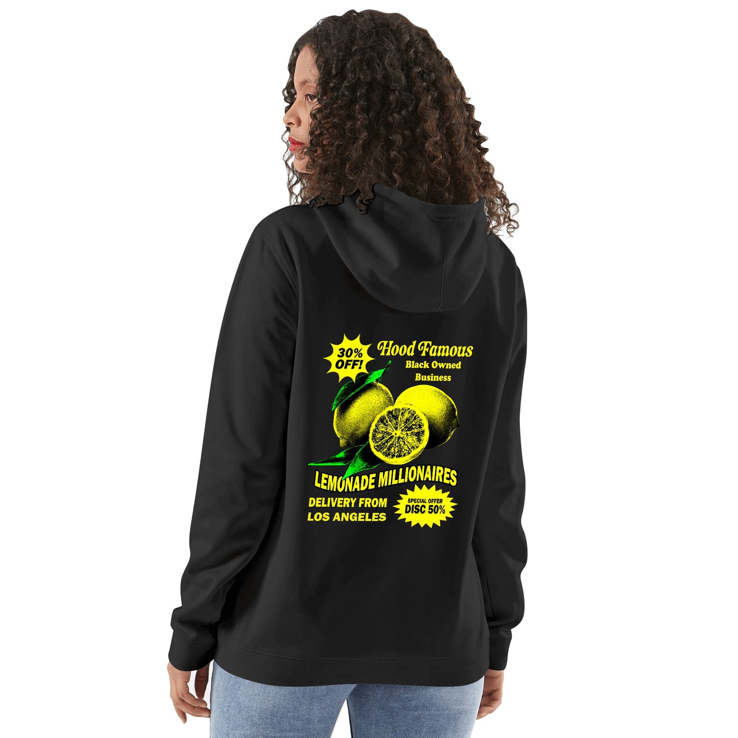 Hood Famous Lemonade Adult Cotton Hoodie