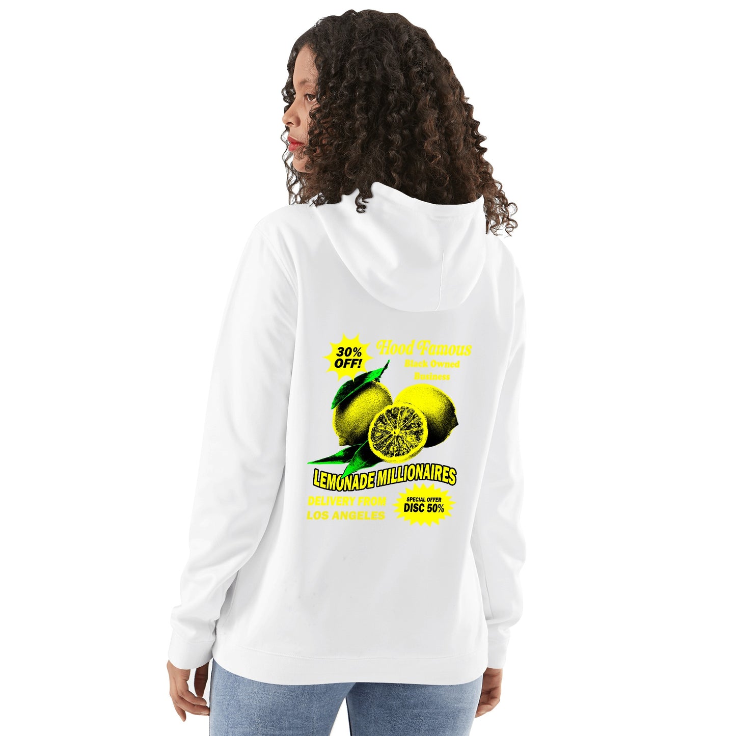 Hood Famous Lemonade Adult Cotton Hoodie