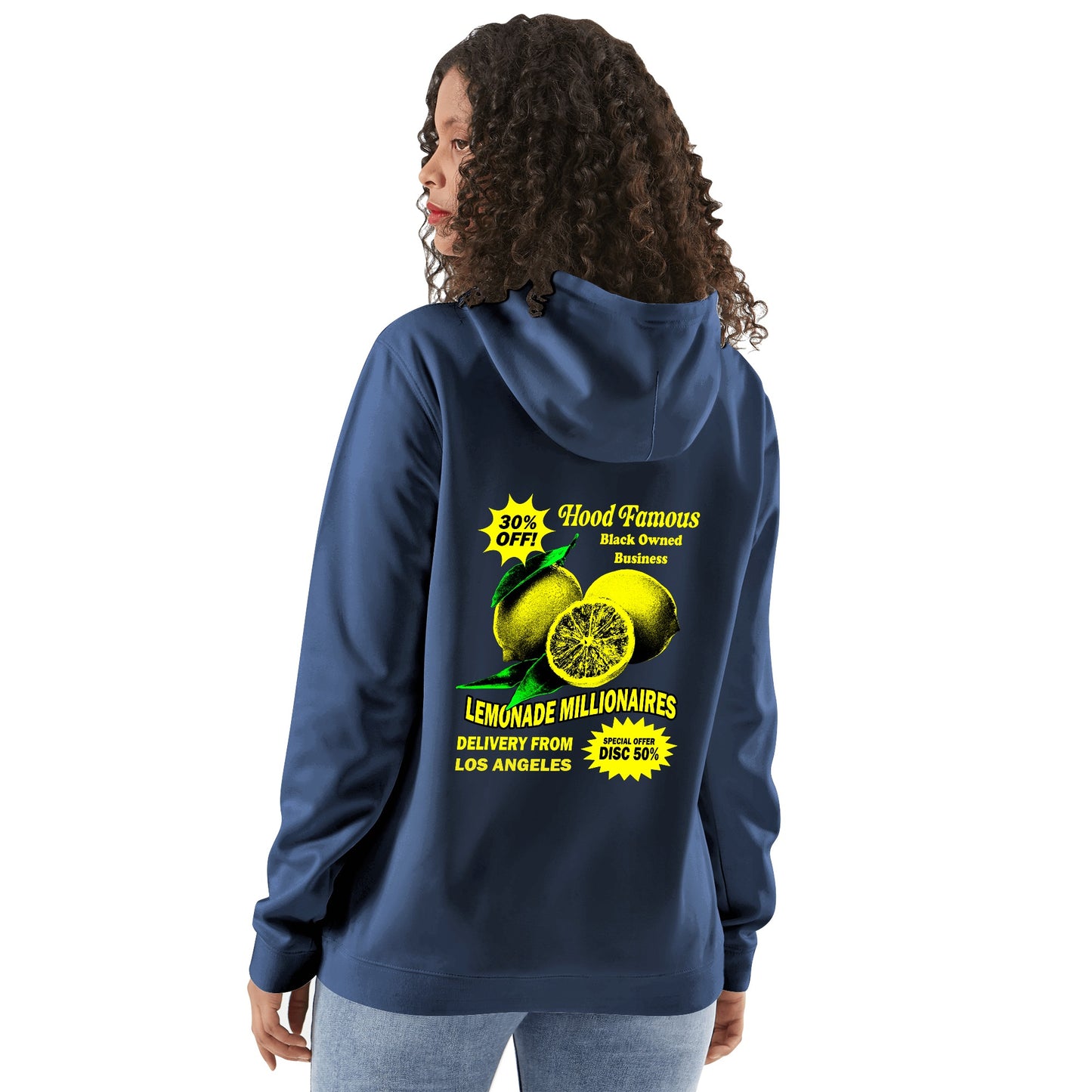 Hood Famous Lemonade Adult Cotton Hoodie