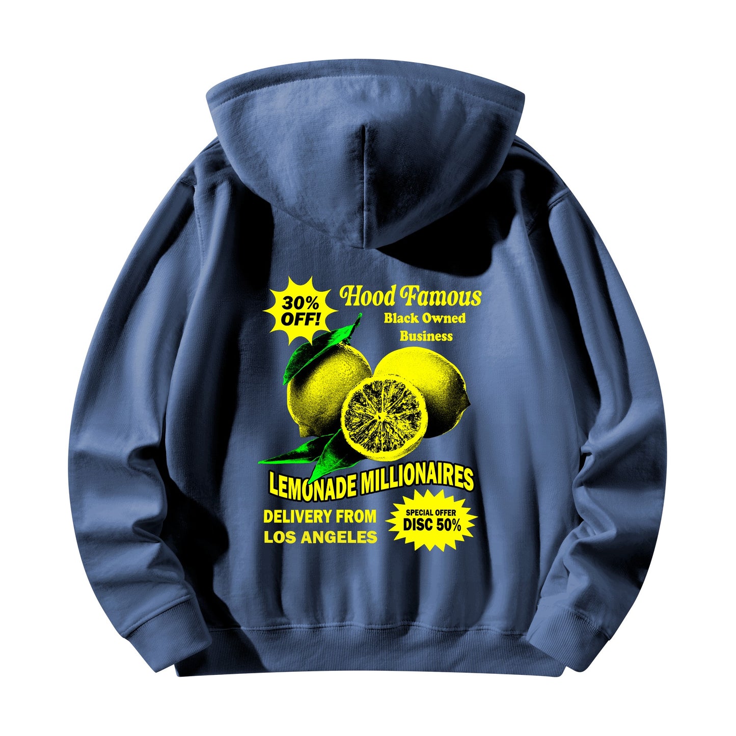 Hood Famous Lemonade Adult Cotton Hoodie