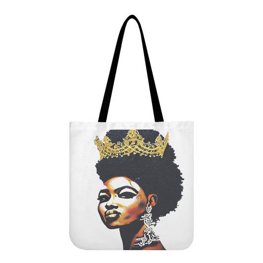 Black Queen Cloth Tote Bag