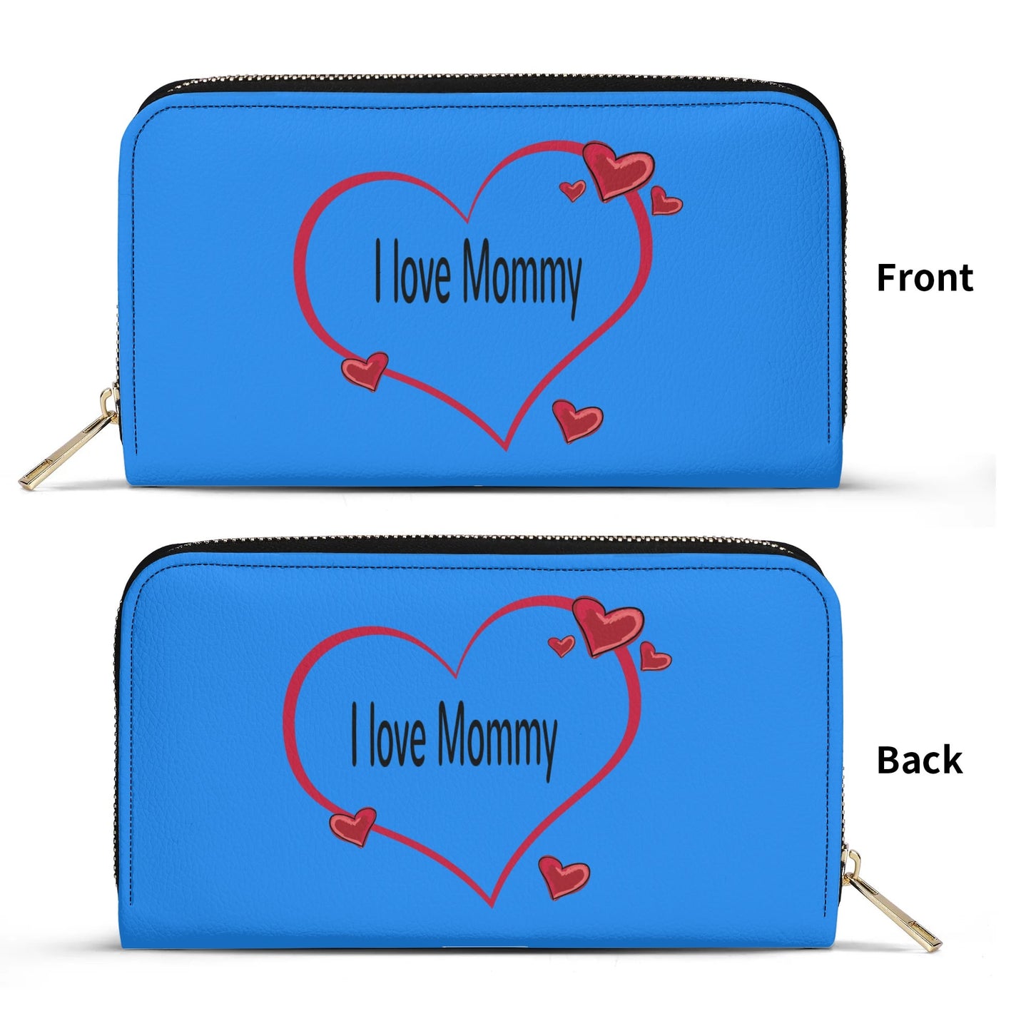 Cupid PU Leather Wallet with Strap