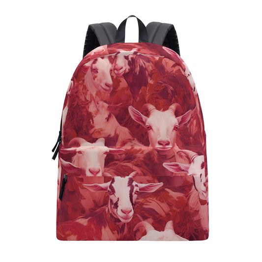 Red Camo Goat Backpack