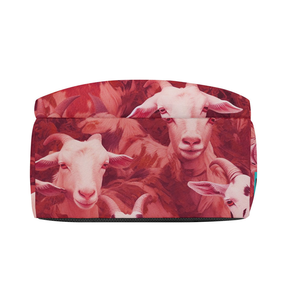 Red Camo Goat Backpack