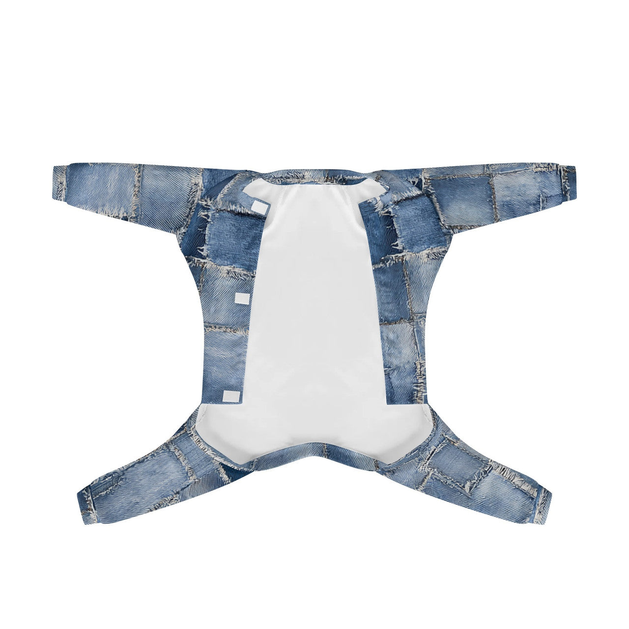 Ripped Denim Dog Pajama S-4XL