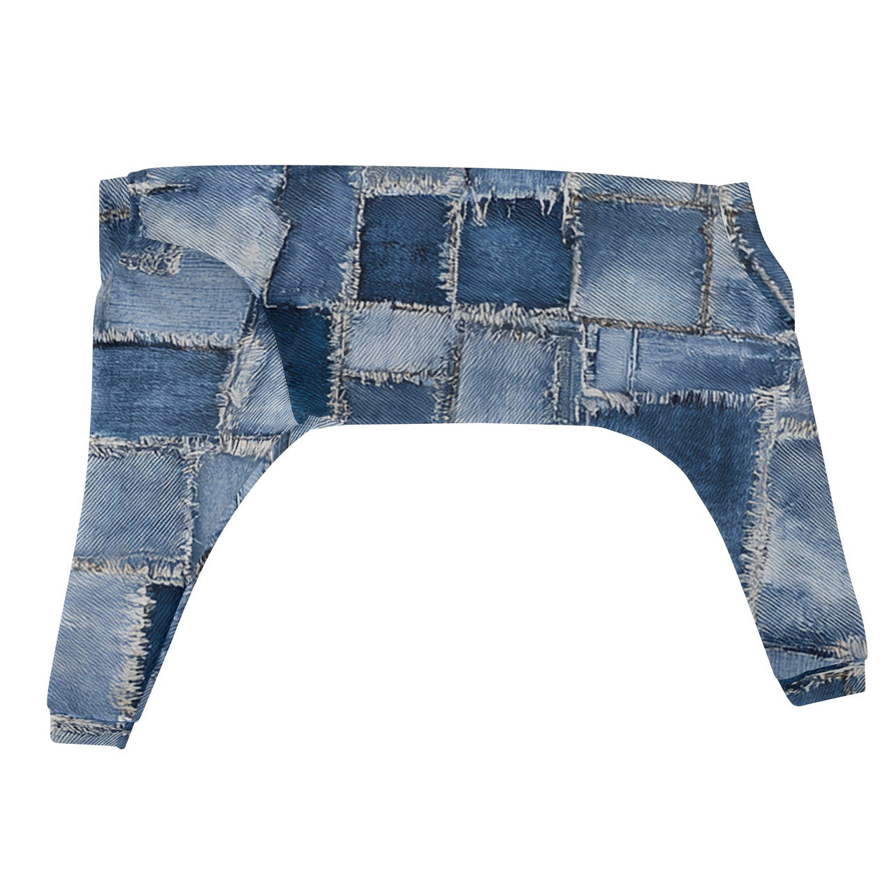 Ripped Denim Dog Pajama S-4XL