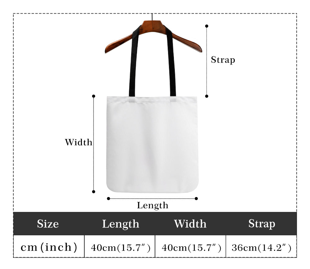 Black Queen Cloth Tote Bag