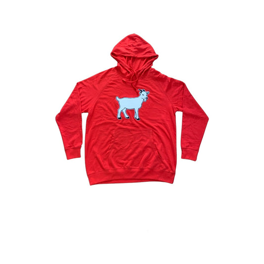 Red Goat Hoodie and Shorts Set Greatest of all time