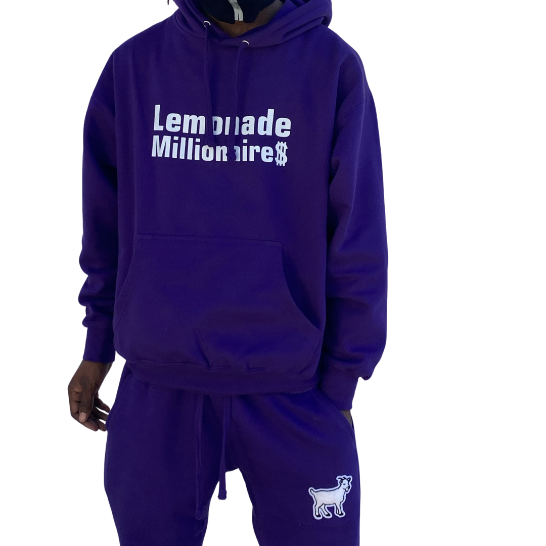 Purple Goat Jogger Set Greatest of all time