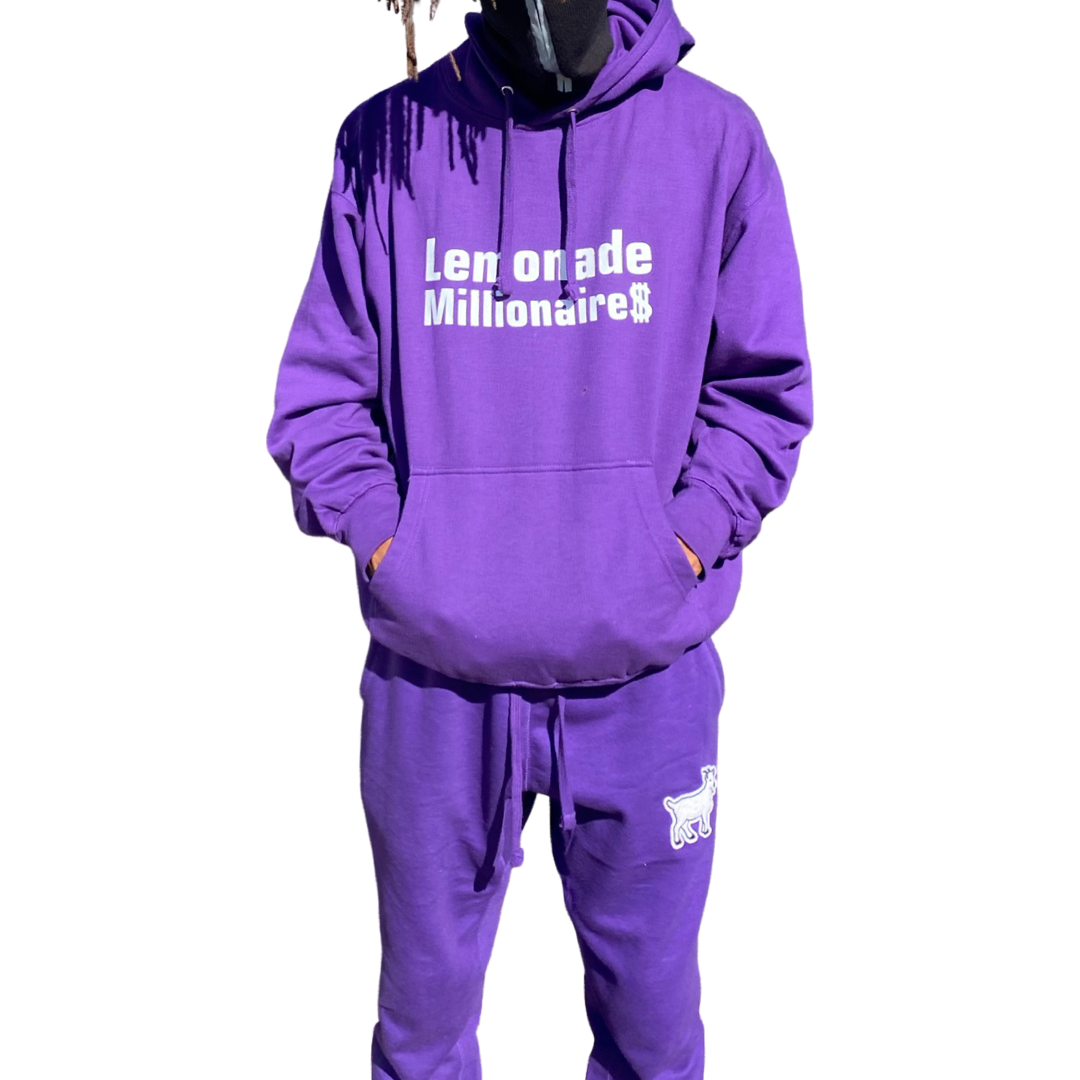 Purple Goat Jogger Set Greatest of all time