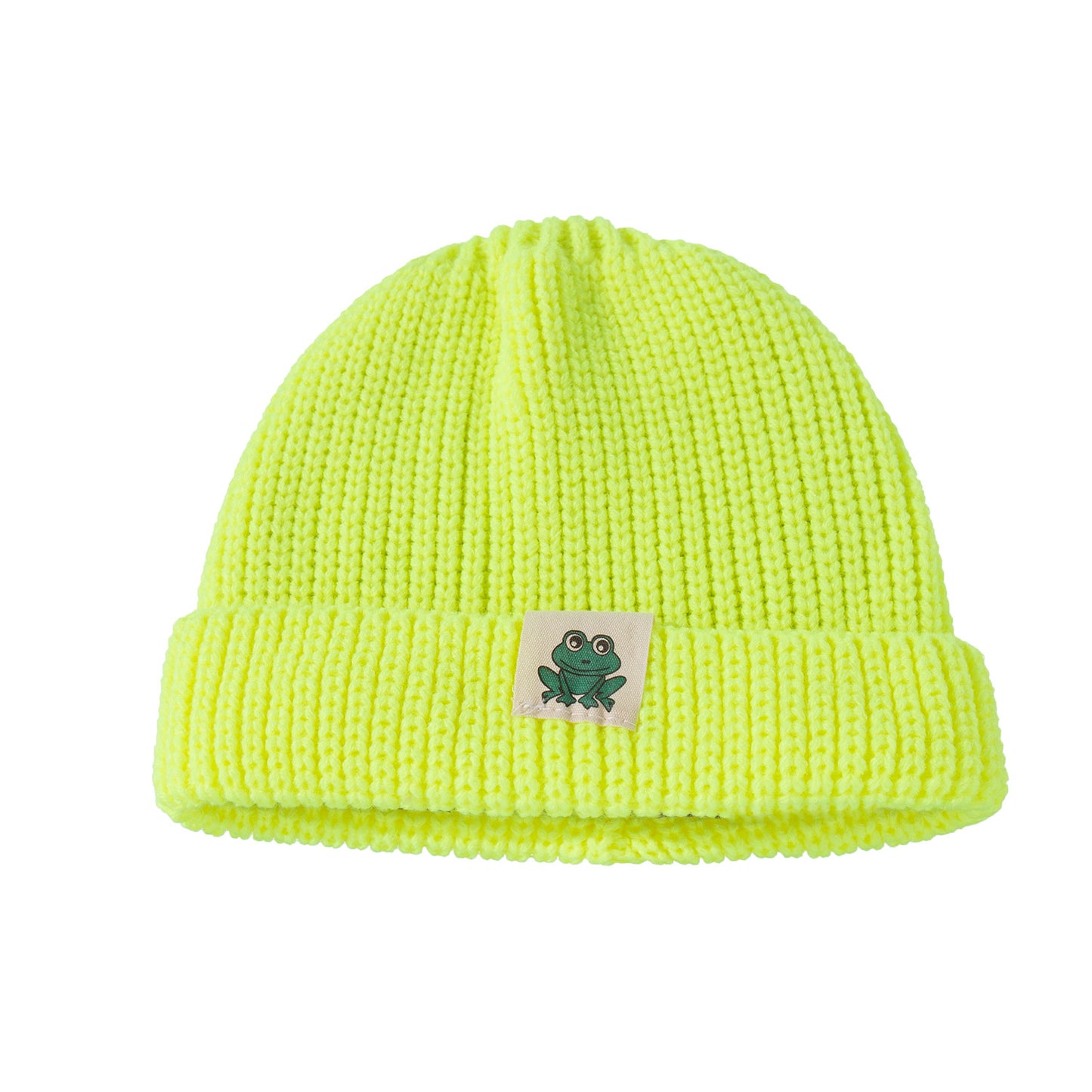 Frog Cloth Label Multicolor Children's Woolen Hat