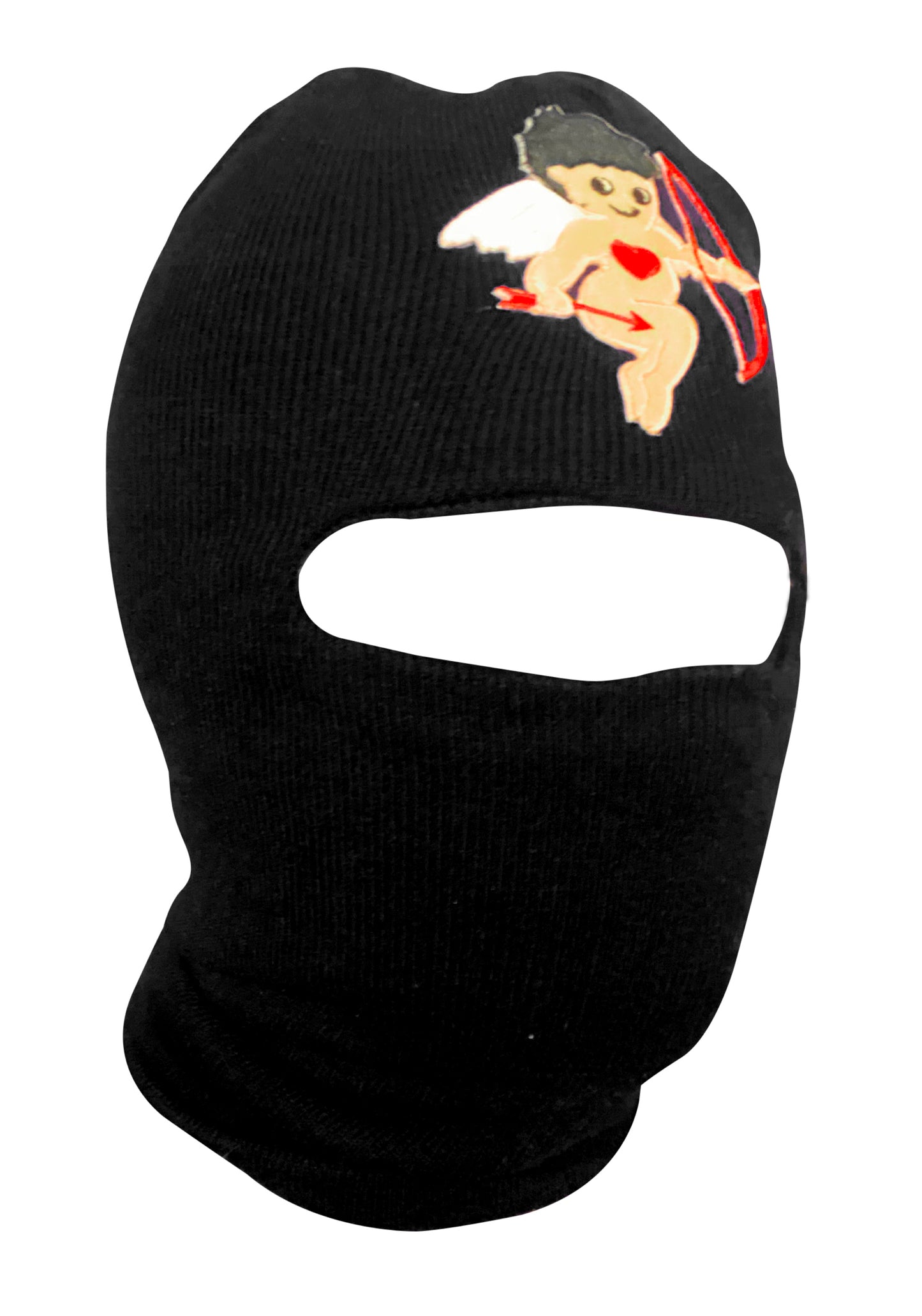 Cupid Black Balaclava  ski mask