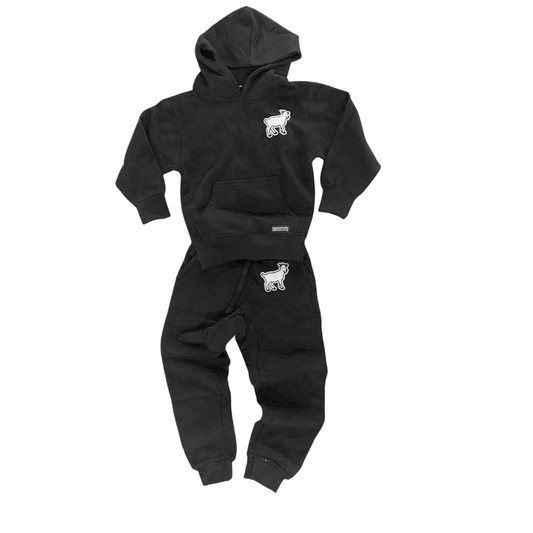 Baby Goat Joggers set Black