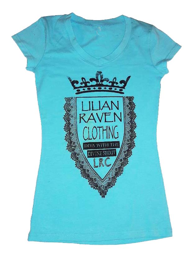 Lilian Raven Clothing Vintage Logo T Shirt