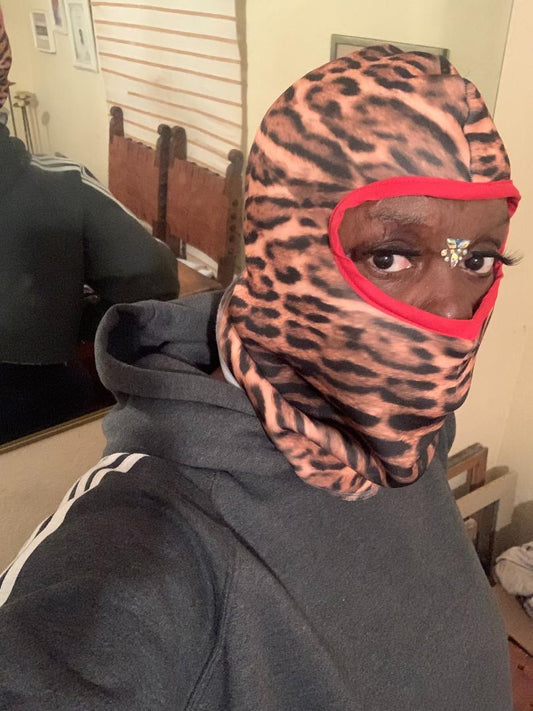 Exotic Leopard Balaclava