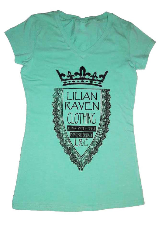 Lilian Raven Clothing Vintage Logo T Shirt