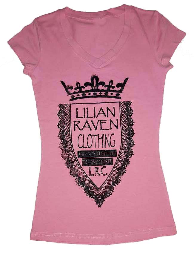 Lilian Raven Clothing Vintage Logo T Shirt